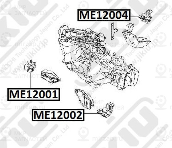 Запчасть Jikiu ME12004
