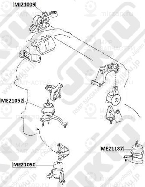 Запчасть Jikiu MI21009