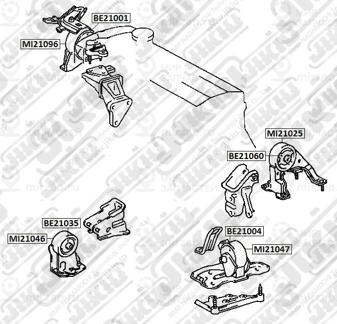 Запчасть Jikiu MI21025