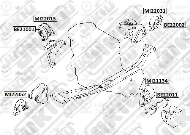 Запчасть Jikiu MI22013