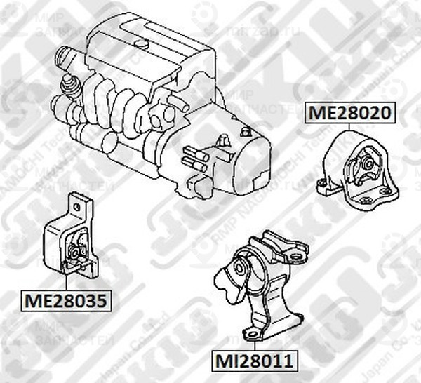 Запчасть Jikiu MI28011