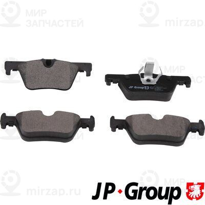 Комплект тормозных колодок, дисковый тормоз JP GROUP 1463702210