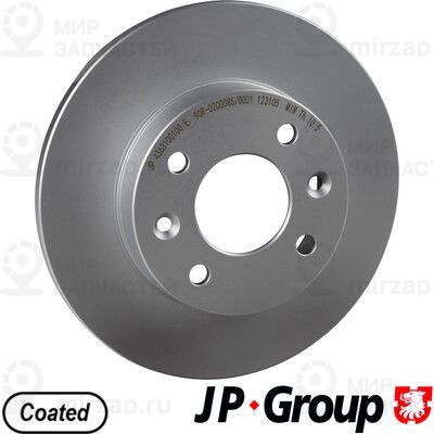 Тормозной диск JP GROUP 4363100100