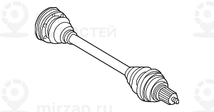 Оборотный выходной вал LK=94MM/D=27MM
 BMW 33211229214