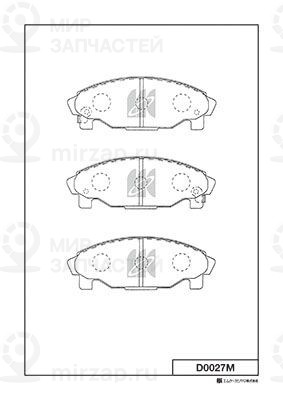 Запчасть KASHIYAMA D0027M