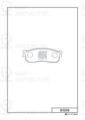 Запчасть KASHIYAMA D1018