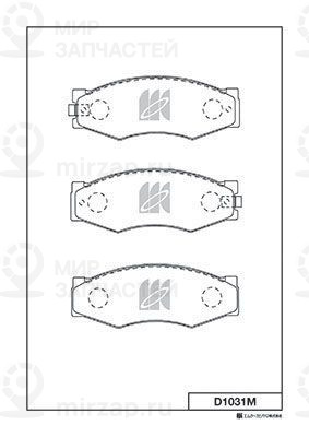 Запчасть KASHIYAMA D1031M