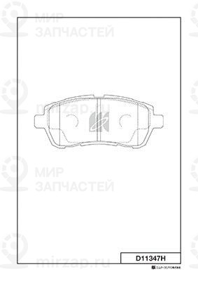 Запчасть KASHIYAMA D11347H