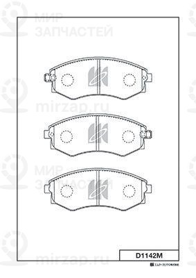 Запчасть KASHIYAMA D1142M