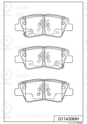 Запчасть KASHIYAMA D11430MH