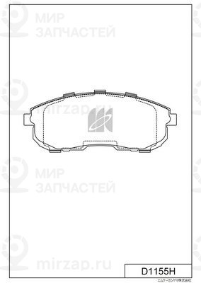 Запчасть KASHIYAMA D1155H