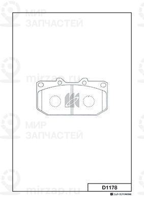 Запчасть KASHIYAMA D1178