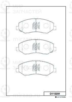 Запчасть KASHIYAMA D1188M