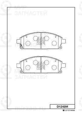 Запчасть KASHIYAMA D1248M