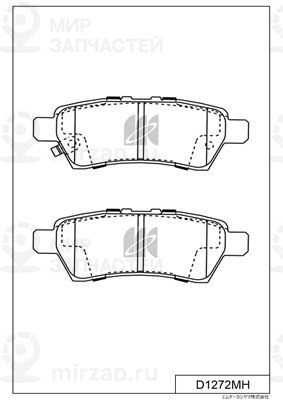 Запчасть KASHIYAMA D1272MH