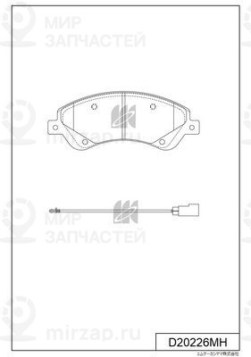 Запчасть KASHIYAMA D20226MH