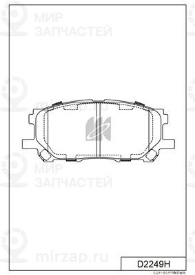 Запчасть KASHIYAMA D2249H