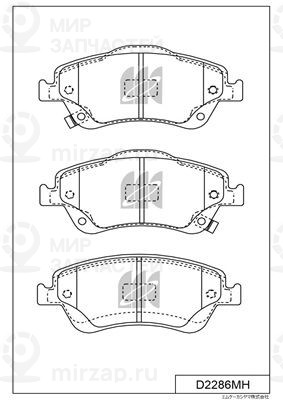Запчасть KASHIYAMA D2286MH