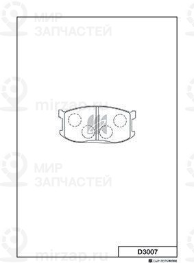 Запчасть KASHIYAMA D3007