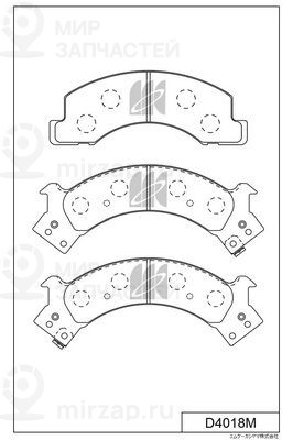 Запчасть KASHIYAMA D4018M