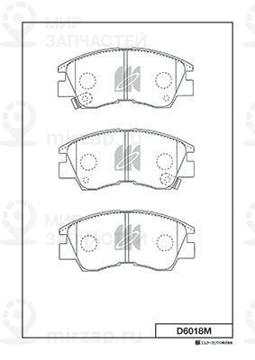 Запчасть KASHIYAMA D6018M