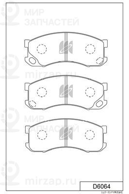 Запчасть KASHIYAMA D6064