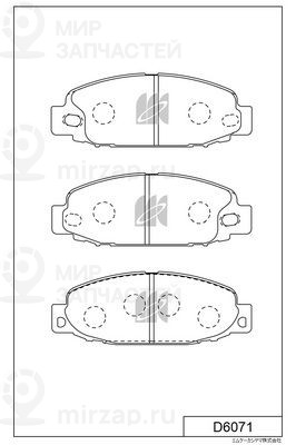 Запчасть KASHIYAMA D6071