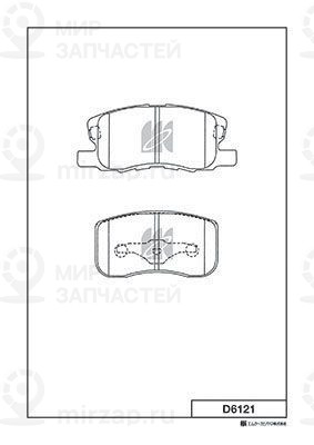 Запчасть KASHIYAMA D6121