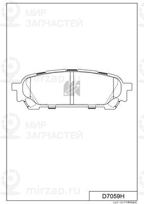 Запчасть KASHIYAMA D7059H