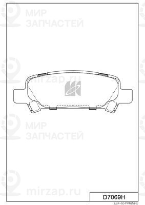 Запчасть KASHIYAMA D7069H
