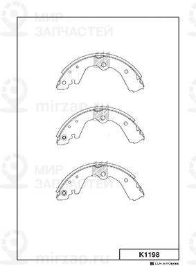 Запчасть KASHIYAMA K1198