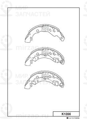 Запчасть KASHIYAMA K1286