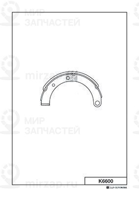 Запчасть KASHIYAMA K6600