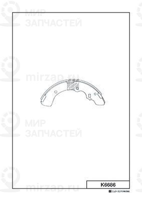 Запчасть KASHIYAMA K6686