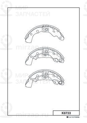 Запчасть KASHIYAMA K6733