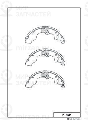 Запчасть KASHIYAMA K9931