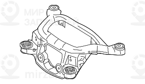 балка заднего моста
 BMW 33303452188