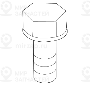 Болт с шестигранной головкой с шайбой M10X35-Z1-10.9
 BMW 33306760652