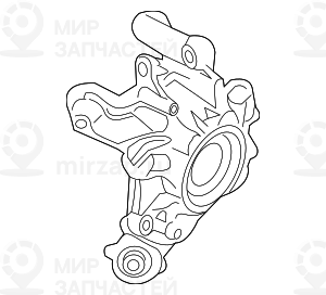 Radtraeger Hinten Links
 BMW 33306866335