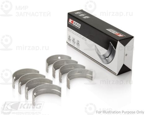 Комплект подшипников коленчатого вала KING MB4073SI