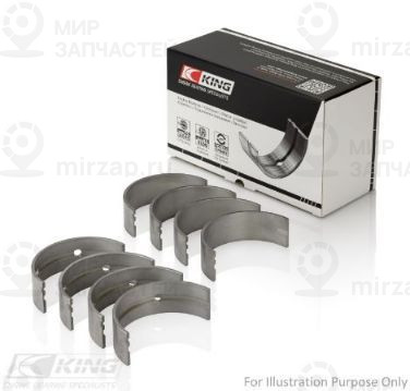 Комплект подшипников коленчатого вала KING MB4510CP