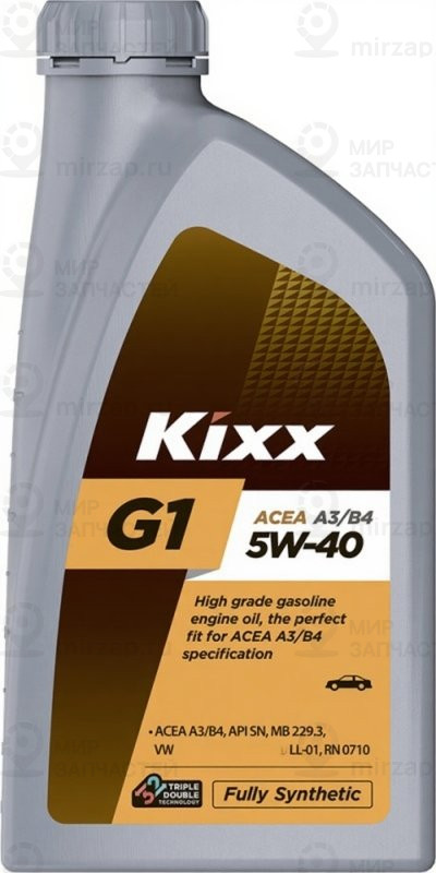 Масло Моторное Kixx G1 A3/B4 5W-40 /1Л Синт. KIXX L2019AL1E1