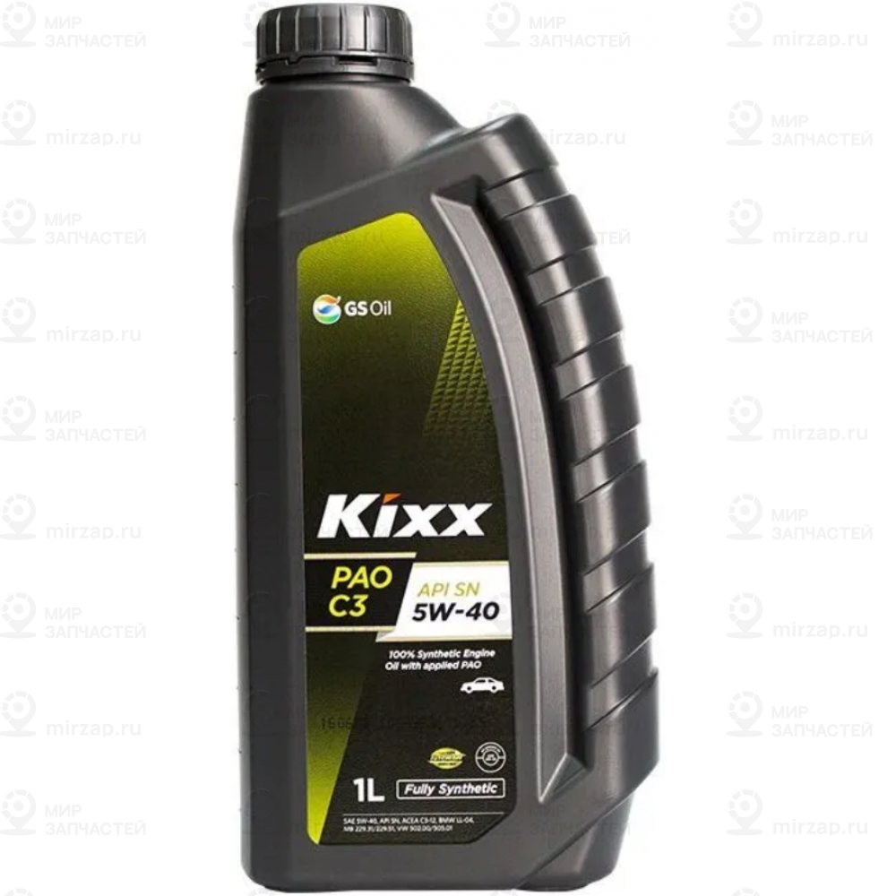 Масло Моторное Kixx Pao 5W-40 Синтетическое 1 Л L2092al1e1 KIXX L2092AL1E1