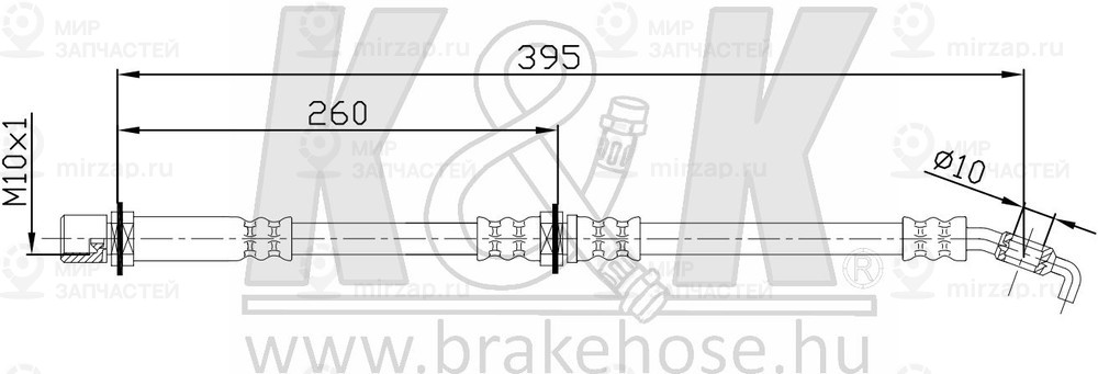 Запчасть K&K FT0026