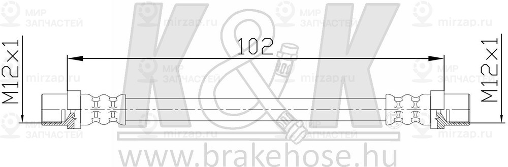 Запчасть K&K FT0041