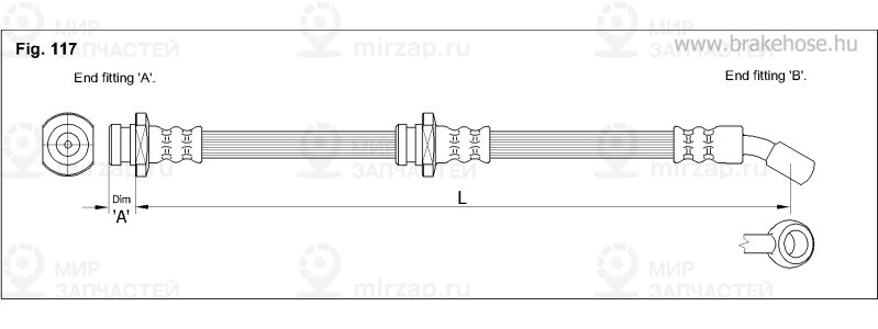 Запчасть K&K FT0081
