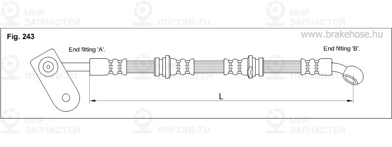 Запчасть K&K FT0085
