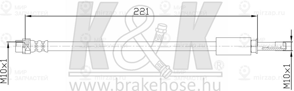 Запчасть K&K FT0145