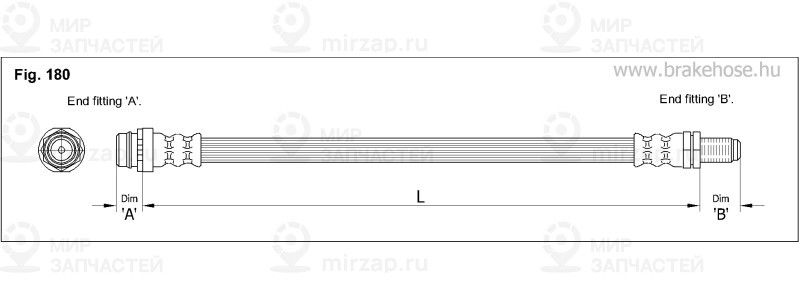 Запчасть K&K FT0182