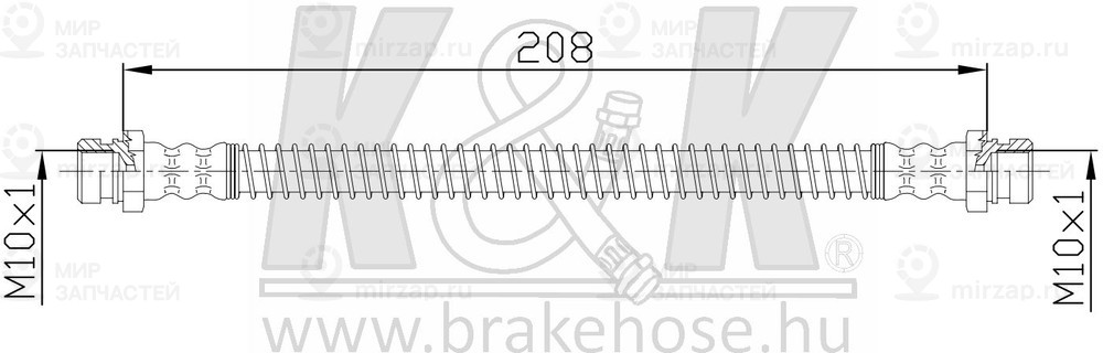 Запчасть K&K FT0215